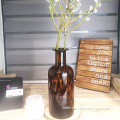 Glass Vase leopard pattern art glass vase